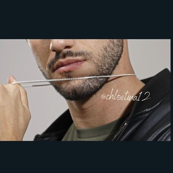 NEW Solid 925 Sterling Silver Franco Square Box Link Chain Necklace 20” - Picture 3 of 12